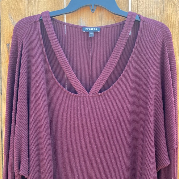 Express Cut Out Sweater - Picture 2 of 6
